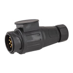 Prise mâle 13 pôles 12 V pour remorque - étanche Prise mâle 13 pôles 12 V pour remorque - étanche