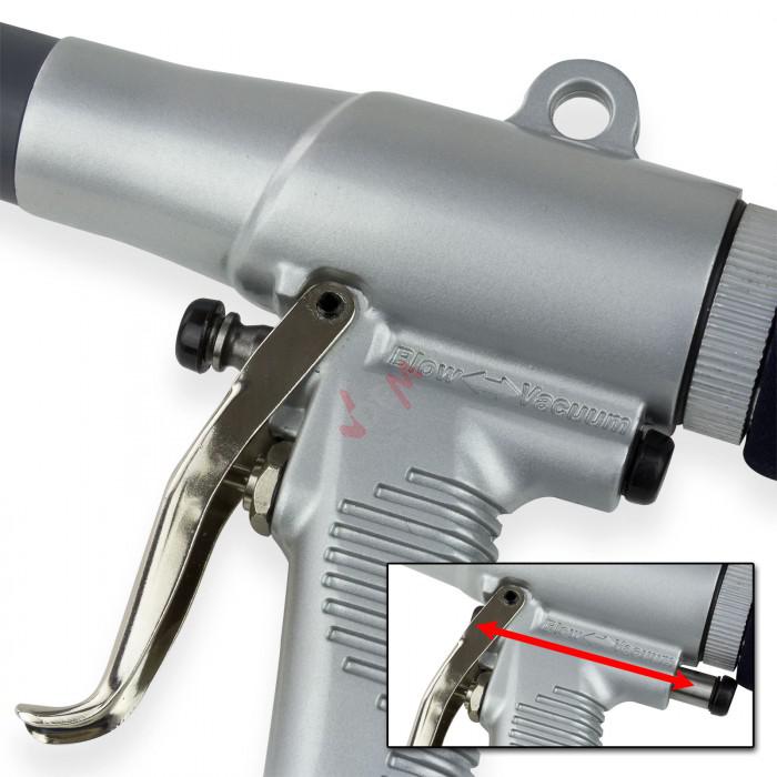 Pistolet de soufflage à air comprimé - Pistolet à air comprimé - Pour  nettoyer la machine/poste de travail - Raccord standard NW7,2 (avec raccord  de