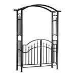 Arche de jardin - Gloriette avec portillon "Freiburg" pour rosiers Arche de jardin - Gloriette avec portillon "Freiburg" pour rosiers