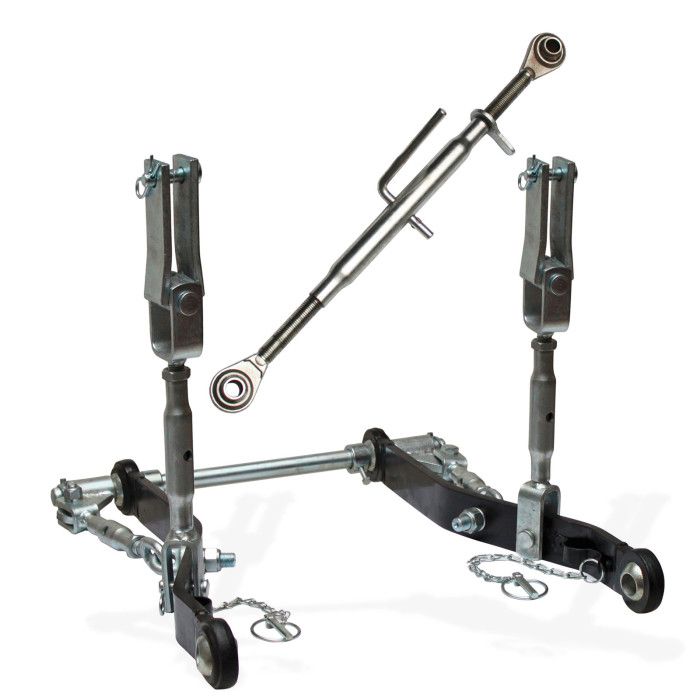 Fixation agricole 3 points Cat I - attelage arrière - réglable 2 côtés Fixation agricole 3 points Cat I - attelage arrière - réglable 2 côtés