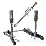 Fixation agricole 3 points Cat I - attelage arrière - réglable 2 côtés Fixation agricole 3 points Cat I - attelage arrière - réglable 2 côtés