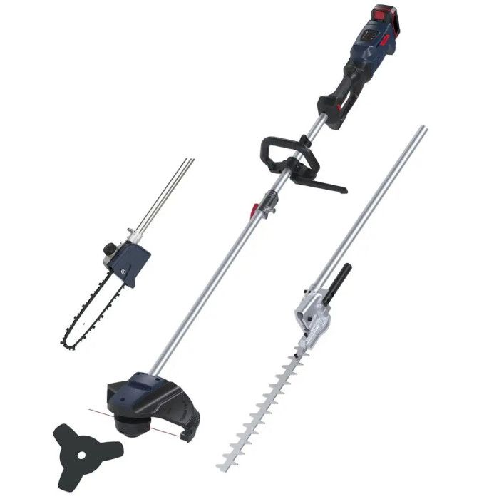 Outil de jardin multifonctions 4-en-1 TGPS 18-401-30 accu + chargeur Outil de jardin multifonctions 4-en-1 TGPS 18-401-30 accu + chargeur