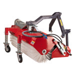 Balayeuse hydraulique 120 cm pour tracteur Cat. 1 - DKM 120 Balayeuse hydraulique 120 cm pour tracteur Cat. 1 - DKM 120