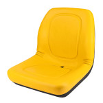 Siège de tracteur DSS100 - Coque d'assise jaune Siège de tracteur DSS100 - Coque d'assise jaune